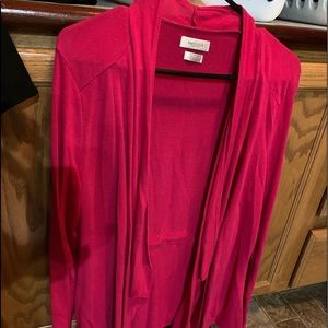Fushia cardigan